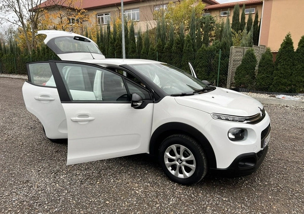 Citroen C3 cena 39900 przebieg: 133000, rok produkcji 2019 z Mława małe 277